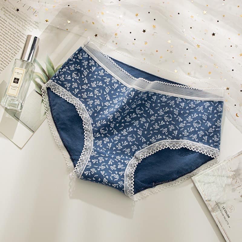 LỐ 10 QUẦN LÓT HỌA TIẾT THỔ CẨM CHẤT COTTON 100% SIÊU MÁT MÃ 0742
