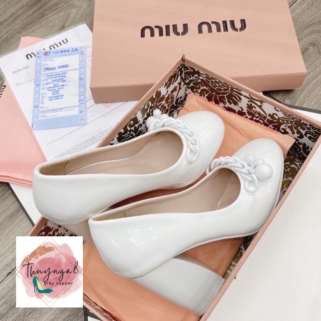 Giày cao gót Miumiu siêu hot, hàng supper fullbox
