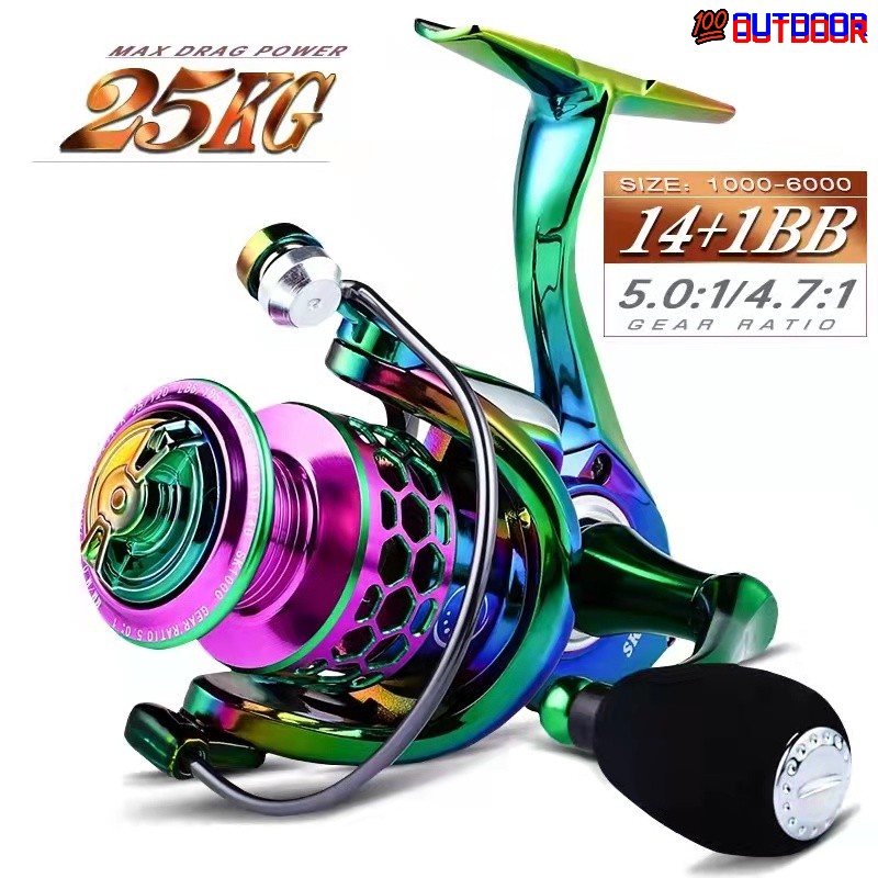 Máy Câu Cá 🦈Penn Full Kim Loại Đủ size :1000,2000,3000, 4000, 5000, 6000 OT-SK