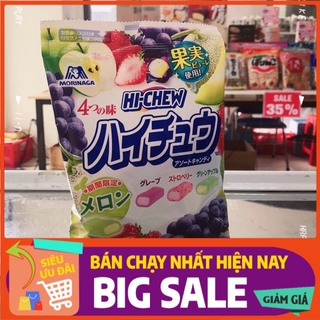 KẸO MỀM TRÁI CÂY NGUYÊN CHẤT - MORINAGA