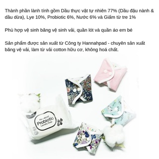 Xà phòng men vi sinh Hannahpad