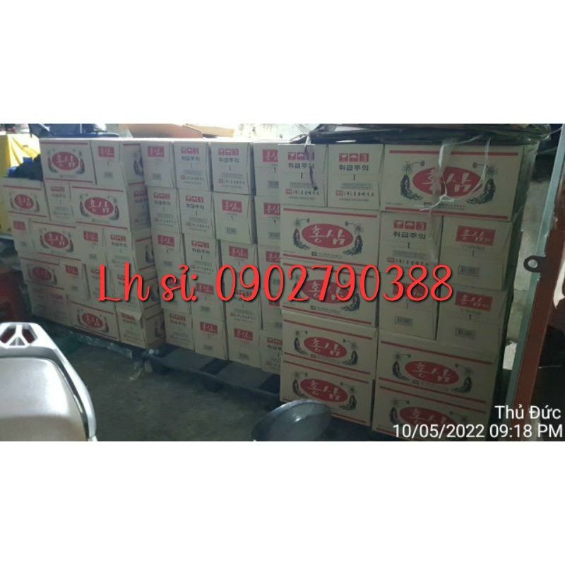 Nước Hồng dâm/ Nước đông trùng hạ thảo hộp 10 chai x100ml