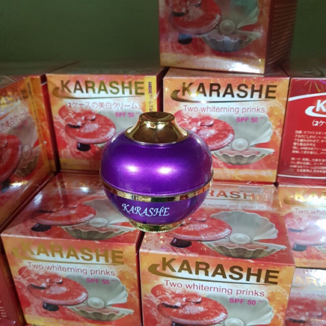 Kem Nhật karashe trắng da