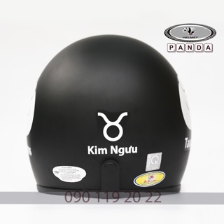 (Hàng độc quyền) Mũ Phượt 3/4 Kim Ngưu