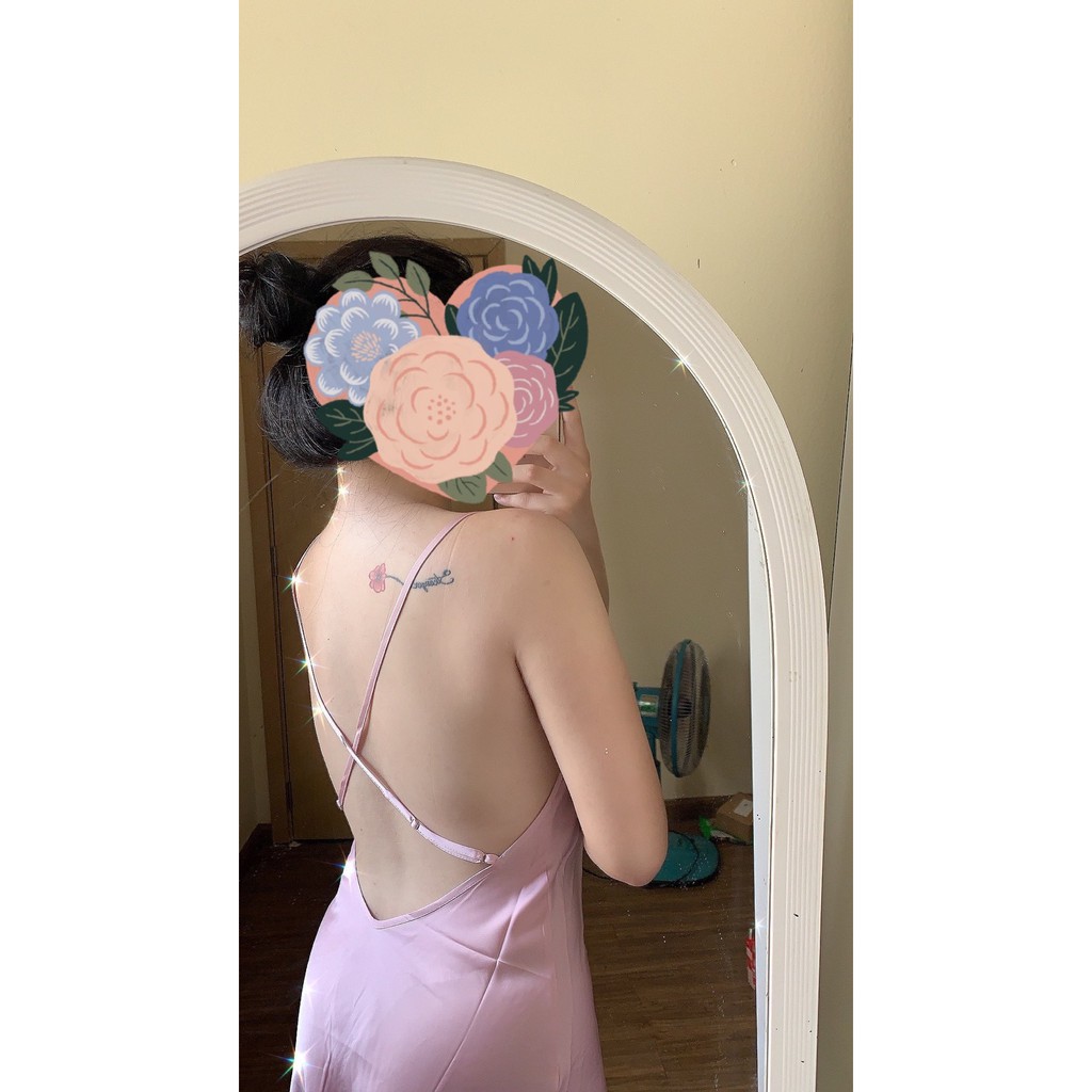 (M.29) Váy ngủ tiểu thư sexy cao cấp Đầm mặc nhà gợi cảm quyến rũ