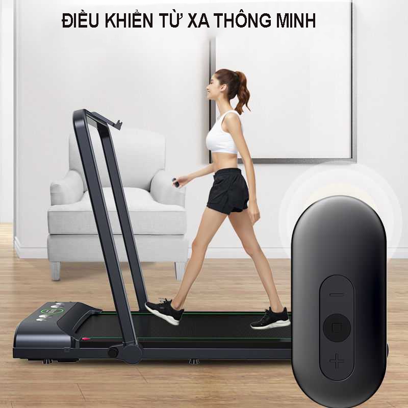 Máy Chạy Bộ Điện Tử Gập Gọn Có Điều Khiển Từ Xa,Có Tay Vịn HC3001 Chống Rung Ồn Đại Nam Sport