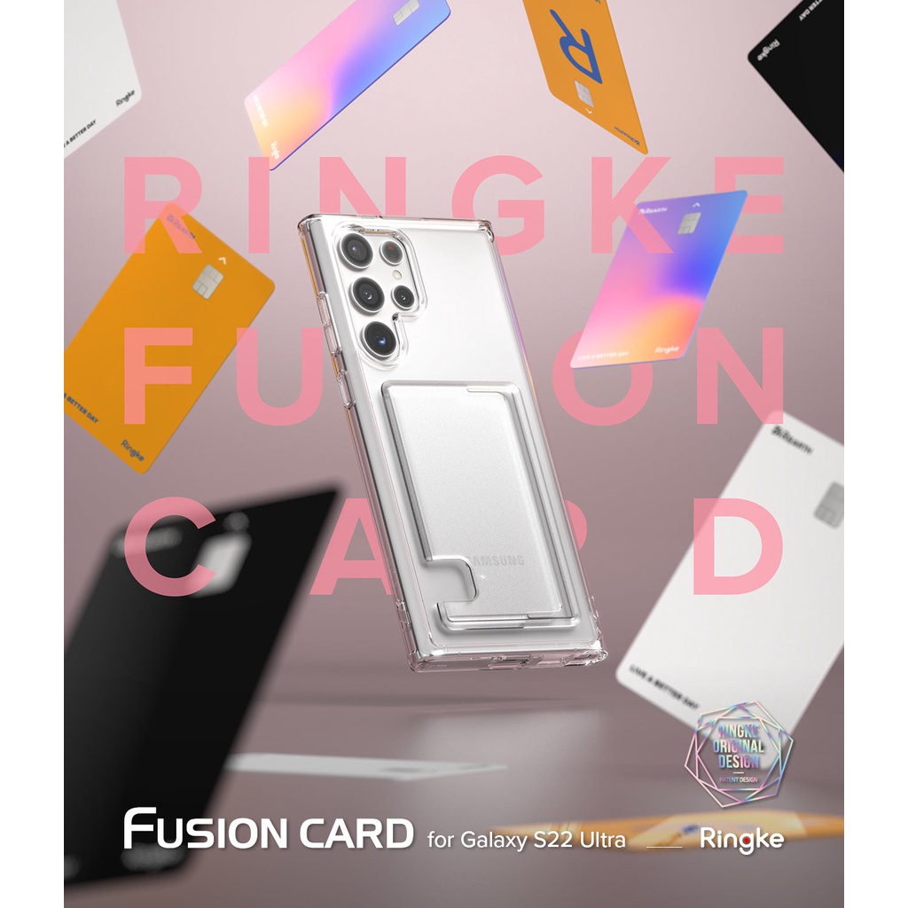 Ốp Lưng Ringke Fusion Card Samsung Galaxy S23 Ultra/S22 Ultra