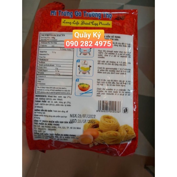 Mì trường thọ Du Hưng Phong