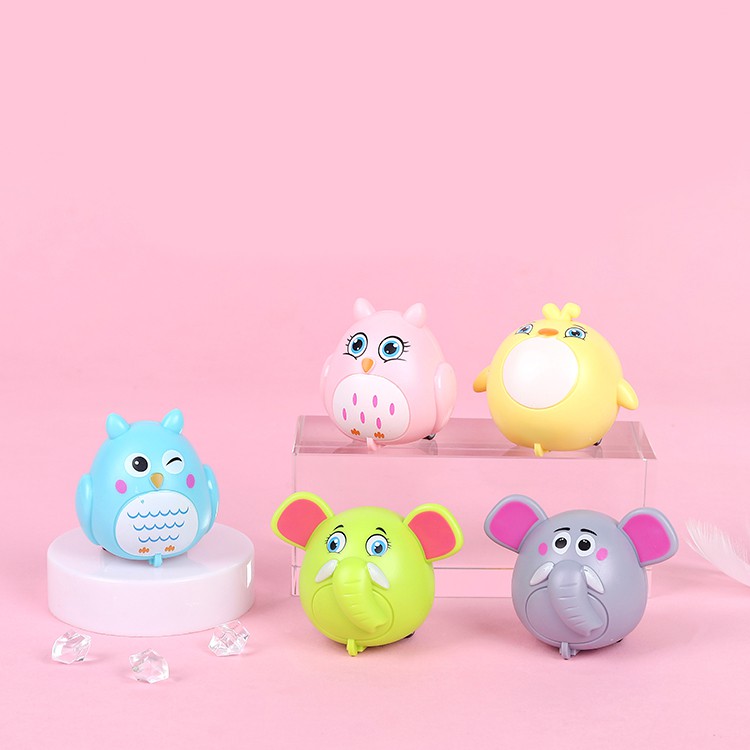 Đồ Chơi Động Vật Bánh Đà Size to 4*4.5cm - Đồ Chơi Hoạt Hình Biết Chạy Siêu Đáng Yêu DUASHOP.