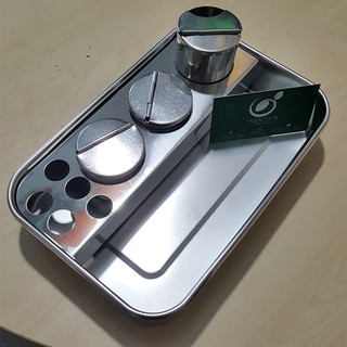 Bộ khay + hủ inox