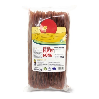 Bún gạo lứt đỏ Huyết Rồng GAO Mường, bún khô hỗ trợ ăn kiêng healthy giảm cân túi 500gr