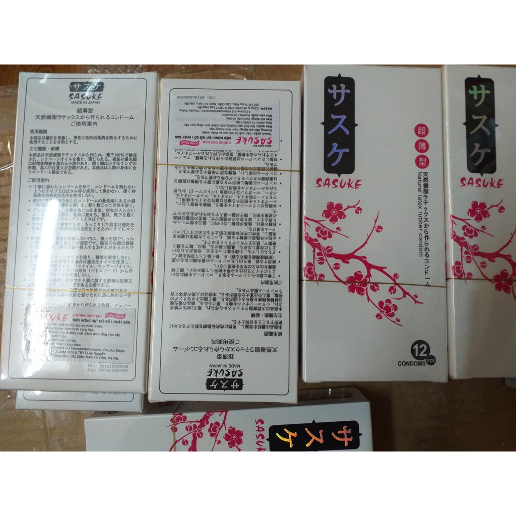 Bao cao su sasuke nhật bản