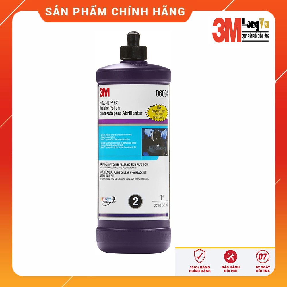 Hợp chất đánh bóng bước 2 3M Perfect-It 06094 946ml