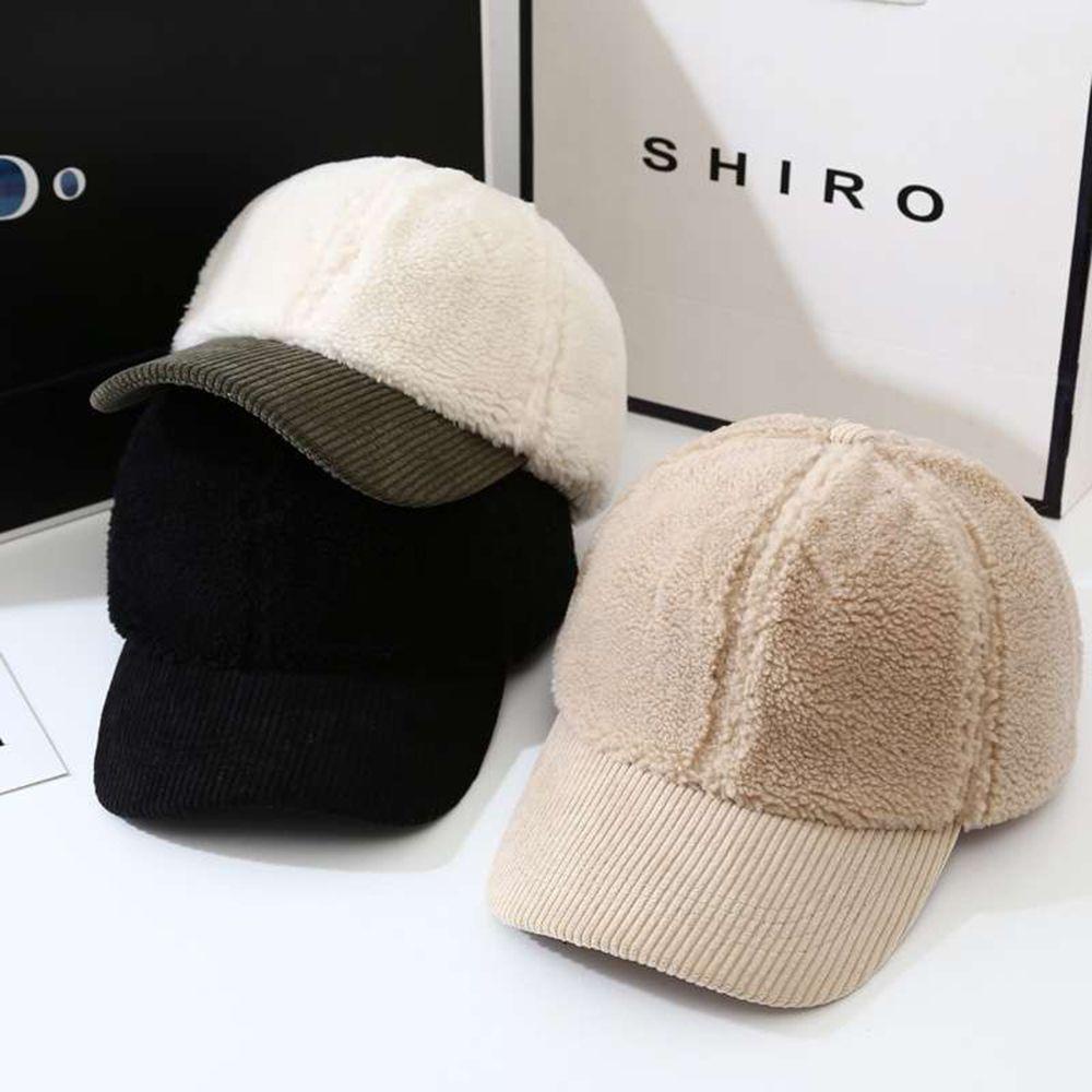 Mũ Lưỡi Trai Lông Cừu Phong Cách Cá Tính Cho Nam