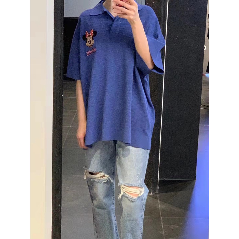 Polo Áo Nữ Nam Chất Thun Mềm Mát Form Rộng In Hình CHú Vịt Donal Phong Cách Hàn Quốc Đáng Yêu Năng Động Trẻ TrungTTQ0395