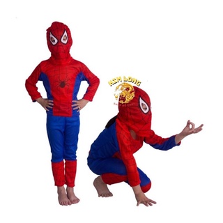 Bộ quần áo SIÊU ANH HÙNG người nhện Spiderman - Supperman - Batman trang phục hoá trang Halloween cho bé trai