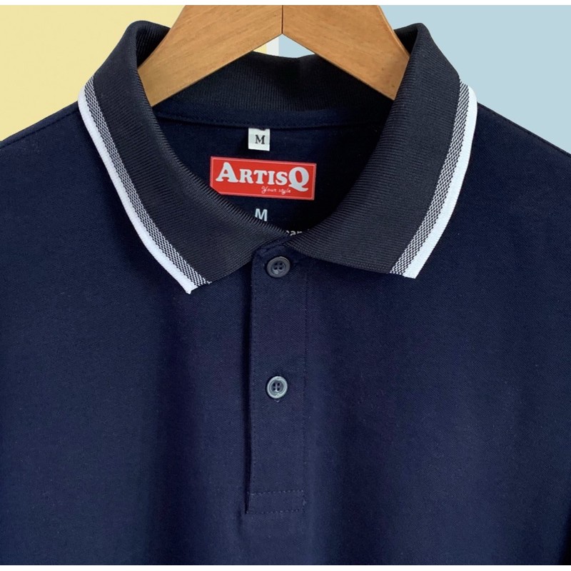 Áo cổ trụ cotton 100% ArtisQ dòng doanh nhân | BigBuy360 - bigbuy360.vn