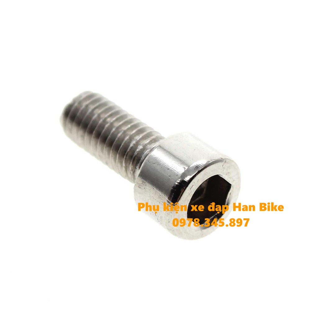 Ốc Lục Giác Inox M5x12 Gắn Giá Đỡ Bình Nước Xe Đạp Thể Thao - 10 Ốc