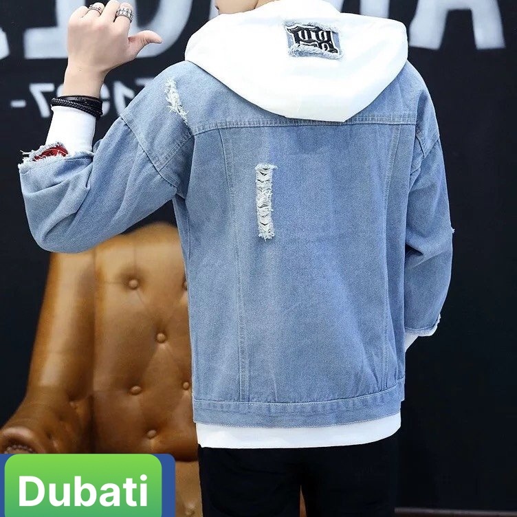 ÁO KHOÁC JEAN NAM NỮ CHẤT BÒ NÓN VẢI NỈ CAO CẤP PHONG CÁCH UNISEX NHẬT BẢN  - DUBATI FASHION