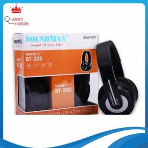 Tai Nghe Bluetooth Soundmax BT200- Hàng chính hãng