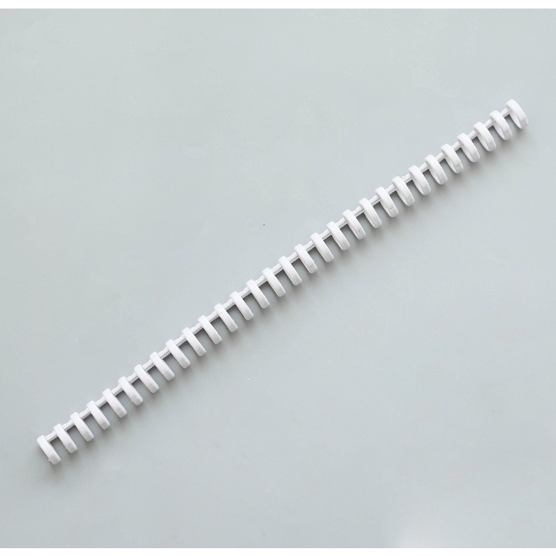 Thanh còng nhựa làm sổ kẹp bìa còng tài liệu đường kính 12mm nhiều màu A5 B5 A4 20 26 30 lỗ