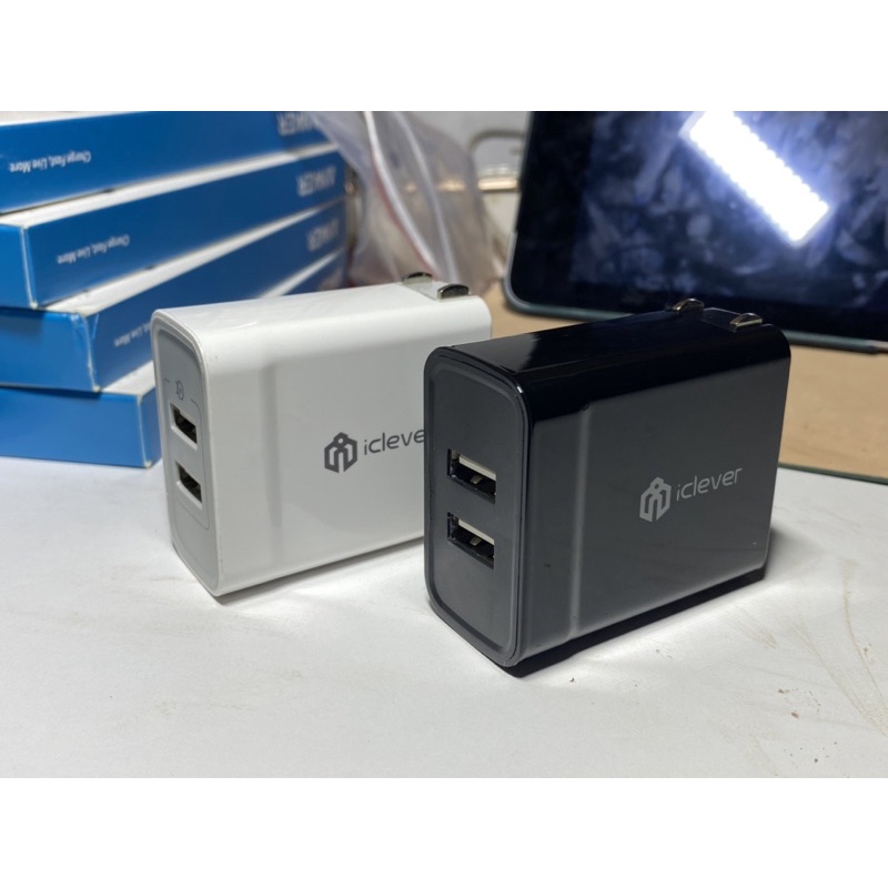 [HOẢ TỐC] Cốc sạc ICLEVER 24w -4.8A công nghệ SmartID