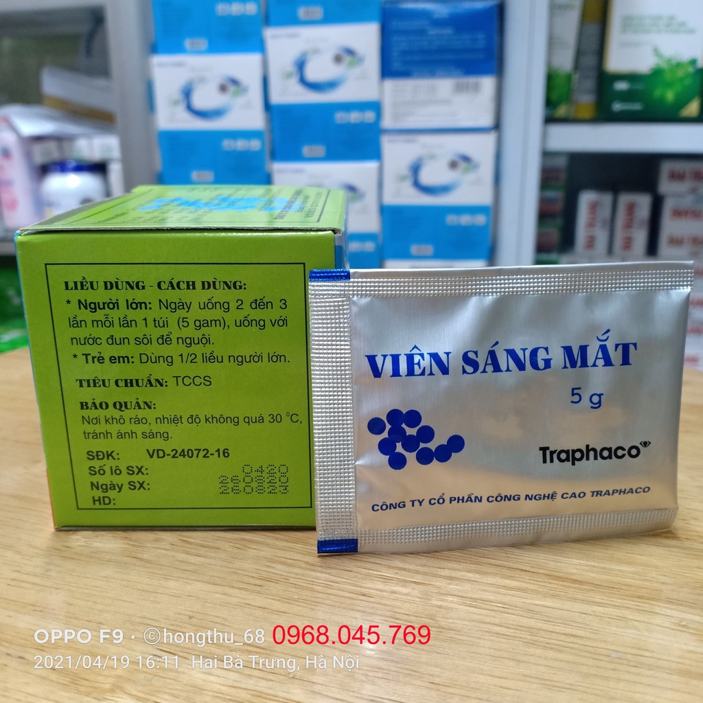 Viên uống SÁNG MẮT Traphaco