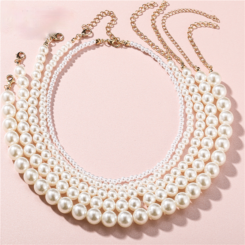 vòng cổ Đính Ngọc Trai Sang Trọng Cho Nữ