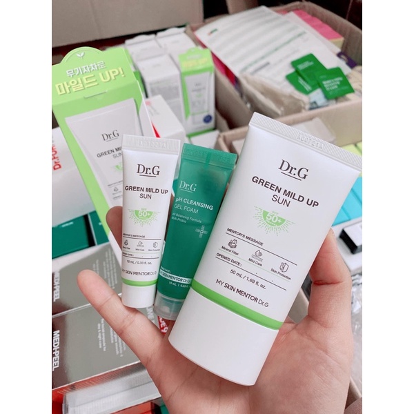 Set 3 kem chống nắng Dr.G