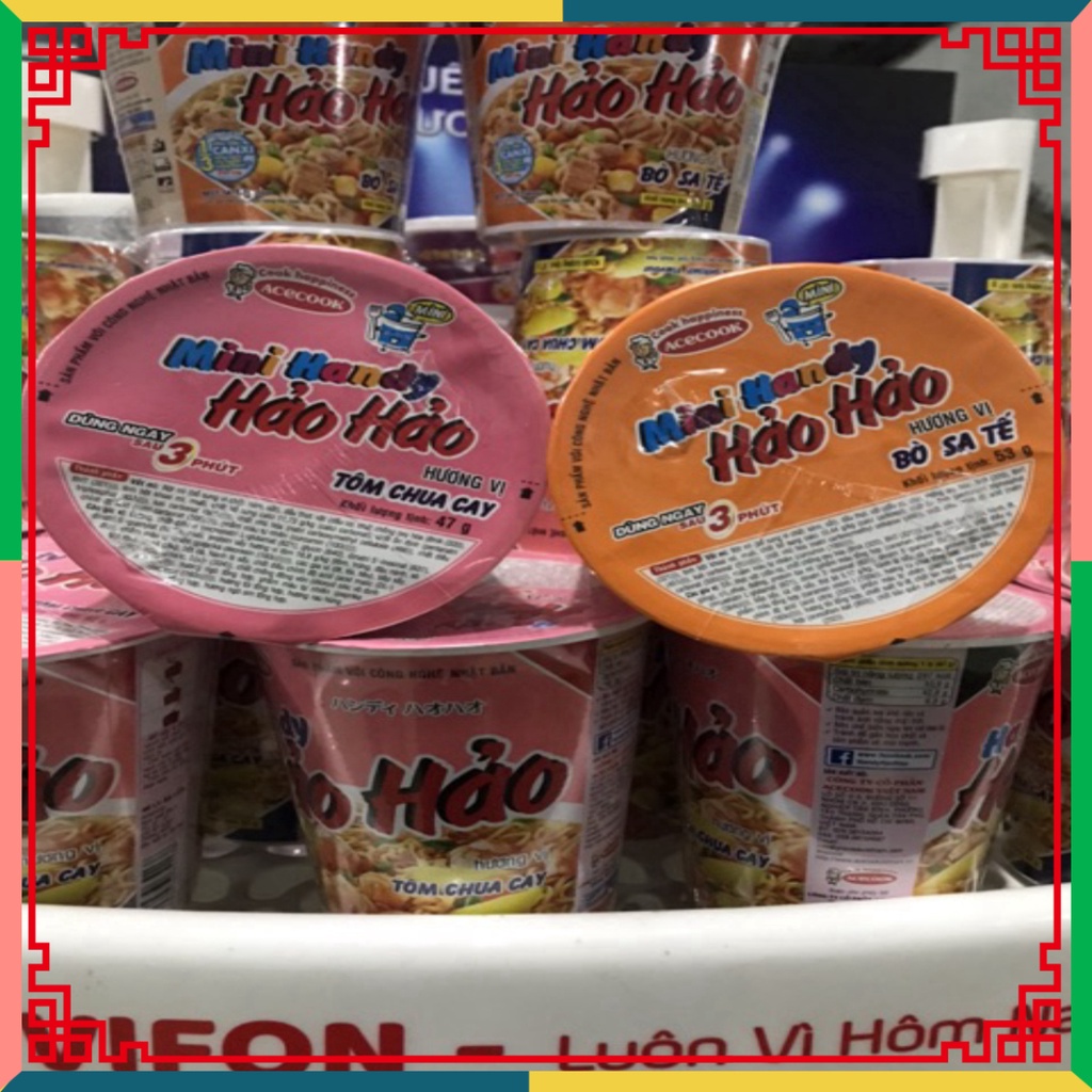HOT LIKE Mì Cốc Hảo Hảo Handy Ly 67g/ Mini Handy