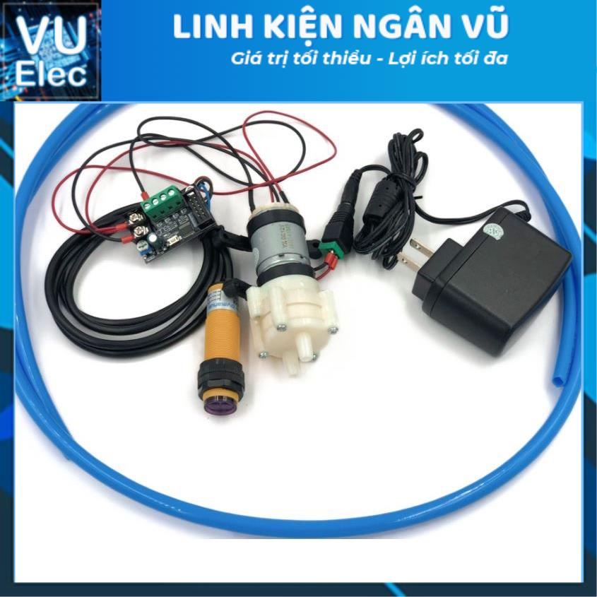 🍀Bộ mạch chế máy rửa tay🍀 Tự Động điều chỉnh lượng nước - lập trình trên mạch bằng núm vặn