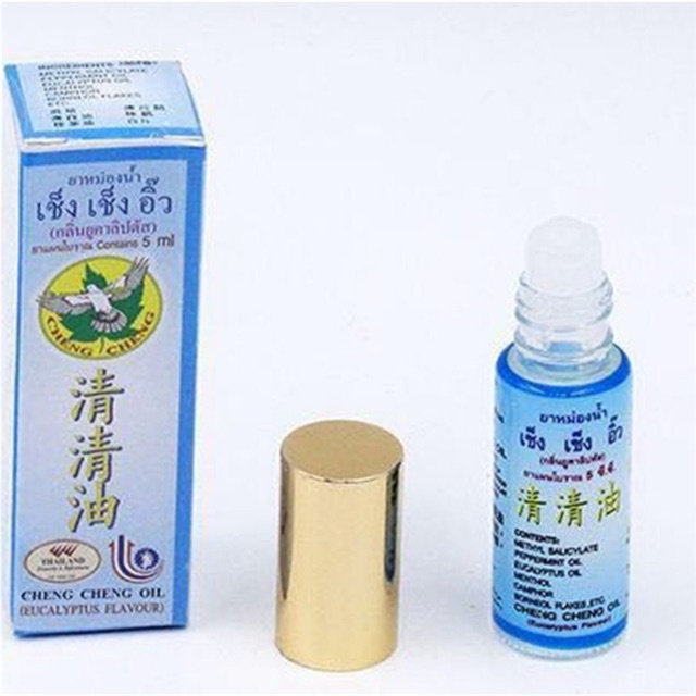 Bộ 12 Chai Dầu Nóng Cheng Cheng Thái Lan 5ml