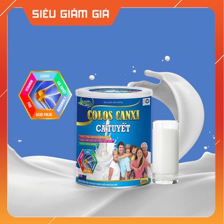 Sữa bột Canxi Cá Tuyết cung cấp canxi cho xương chắc khoẻ Colos Canxi Cá Tuyết 900g