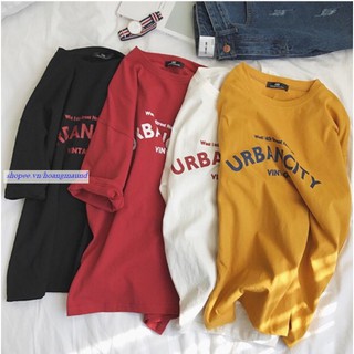 Áo thun tay lỡ urbancity