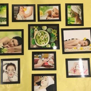 Bộ tranh im spa 11 bức
