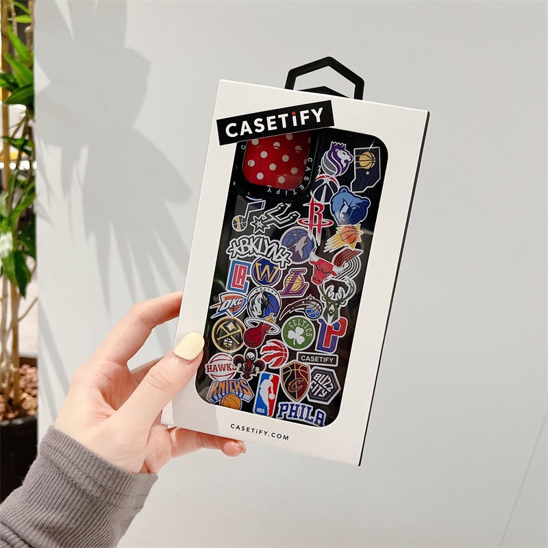 Ốp Điện Thoại Silicone TPU Chất Lượng Cao In Logo NBA Cho IPhone 11 12 13 Pro MAX 7 8 Plus XR X XS MAX