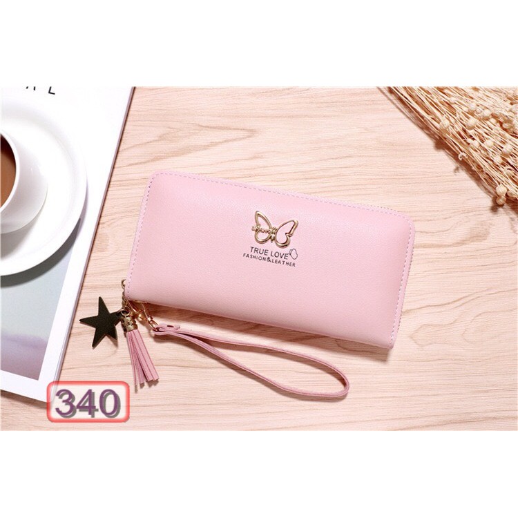 VÍ DÀI NỮ KHÓA KÉO FOREVER YOUNG CÁNH BƯỚM 340 DỄ THƯƠNG SIÊU HOT | BigBuy360 - bigbuy360.vn