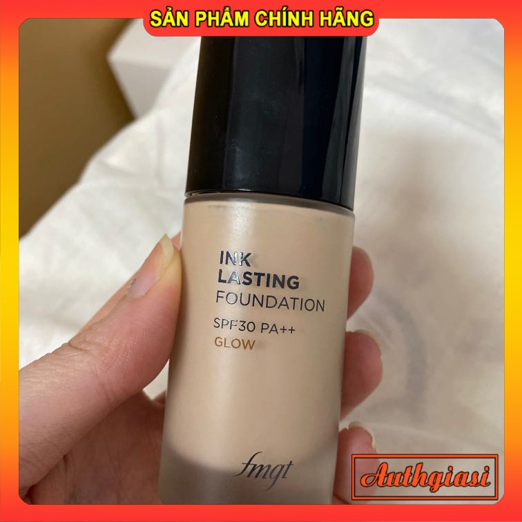 Kem nền THE FACE SHOP FMGT Ink Lasting Foundation Glow hiệu ứng căng bóng lâi trôi 30ml