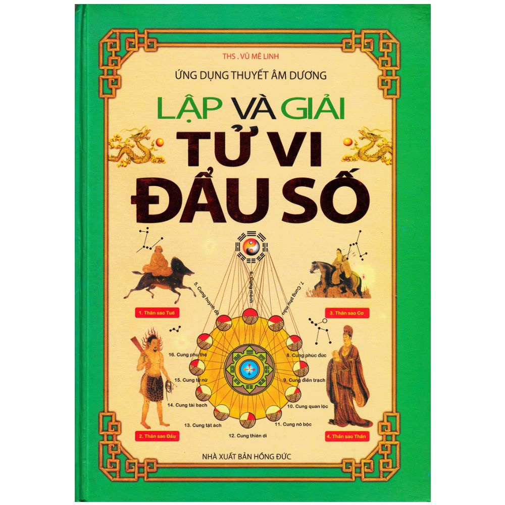 Sách - Ứng Dụng Thuyết Âm Dương - Lập Và Giải Tử Vi Đẩu Số - 8935088539628