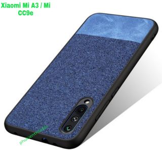 Ốp lưng Xiaomi Mi A3 / Mi CC9e 💝FREESHIP Từ 50k💝 chống sốc vân vải da mềm thời trang cao cấp chất đẹp