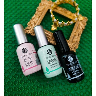 Base, Top , Cứng móng hoa hồng , base top cứng móng rose , bộ 3 nối móng không cần đắp gel - Ann933233