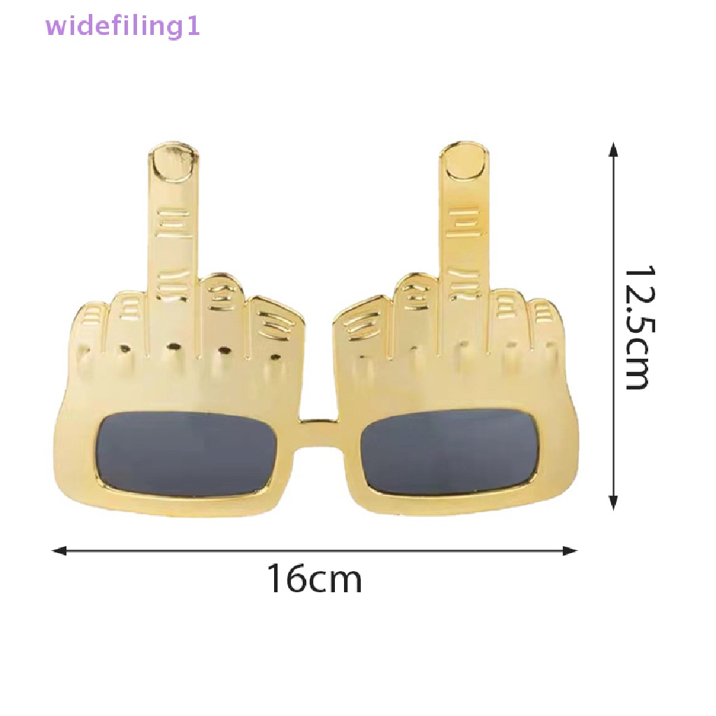 Mắt Kính Hình Ngón Giữa Thẳng Đứng Vui Nhộn Sáng Tạo widefiling1 Dành Cho Trang Trí Tiệc