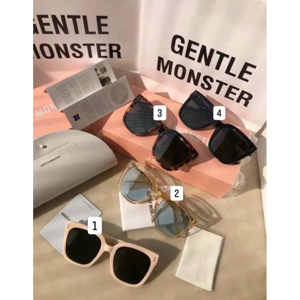 [Mã FAMAYWA giảm 10K đơn 50K]  Kính GM Mắt Mèo Hình Vuông Chống UV Mới 2021