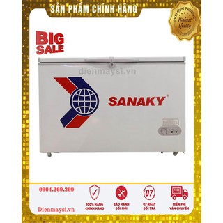 Tủ đông/mát sanaky 260lít vh-365w2
