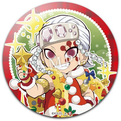 Huy hiệu IN HÌNH Kimetsu no yaiba Thanh gươm diệt quỷ anime chibi dễ thương tiện lợi