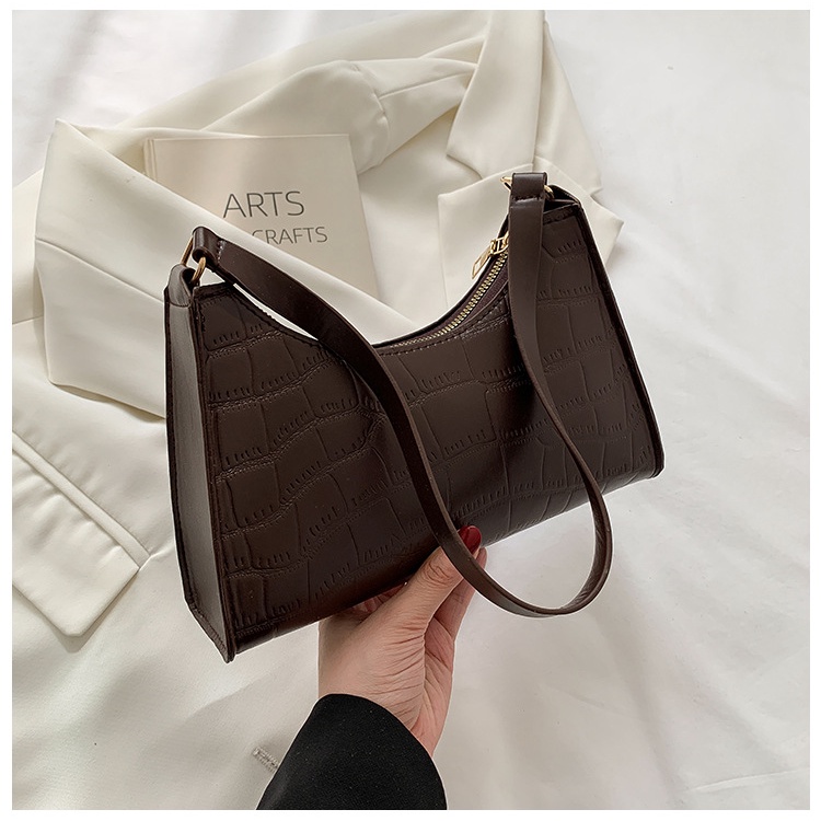 Túi Đeo Vai Hình Vuông Mềm Mại Màu Trơn Thiết Kế Đơn Giản Thời Trang 2022 Cho Nữ