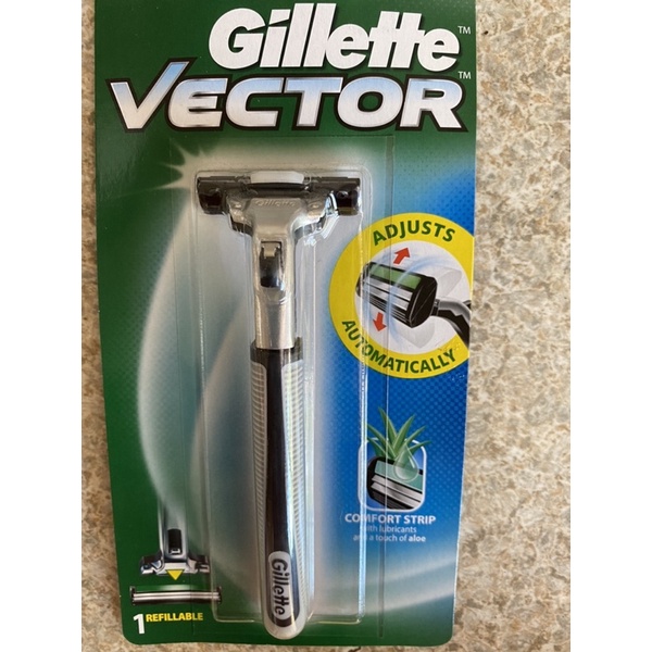 Bàn dao cạo râu Gillette Vector với đầu lưỡi tự động điều chỉnh