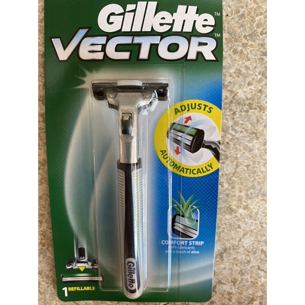 Bàn dao cạo râu Gillette Vector với đầu lưỡi tự động điều chỉnh