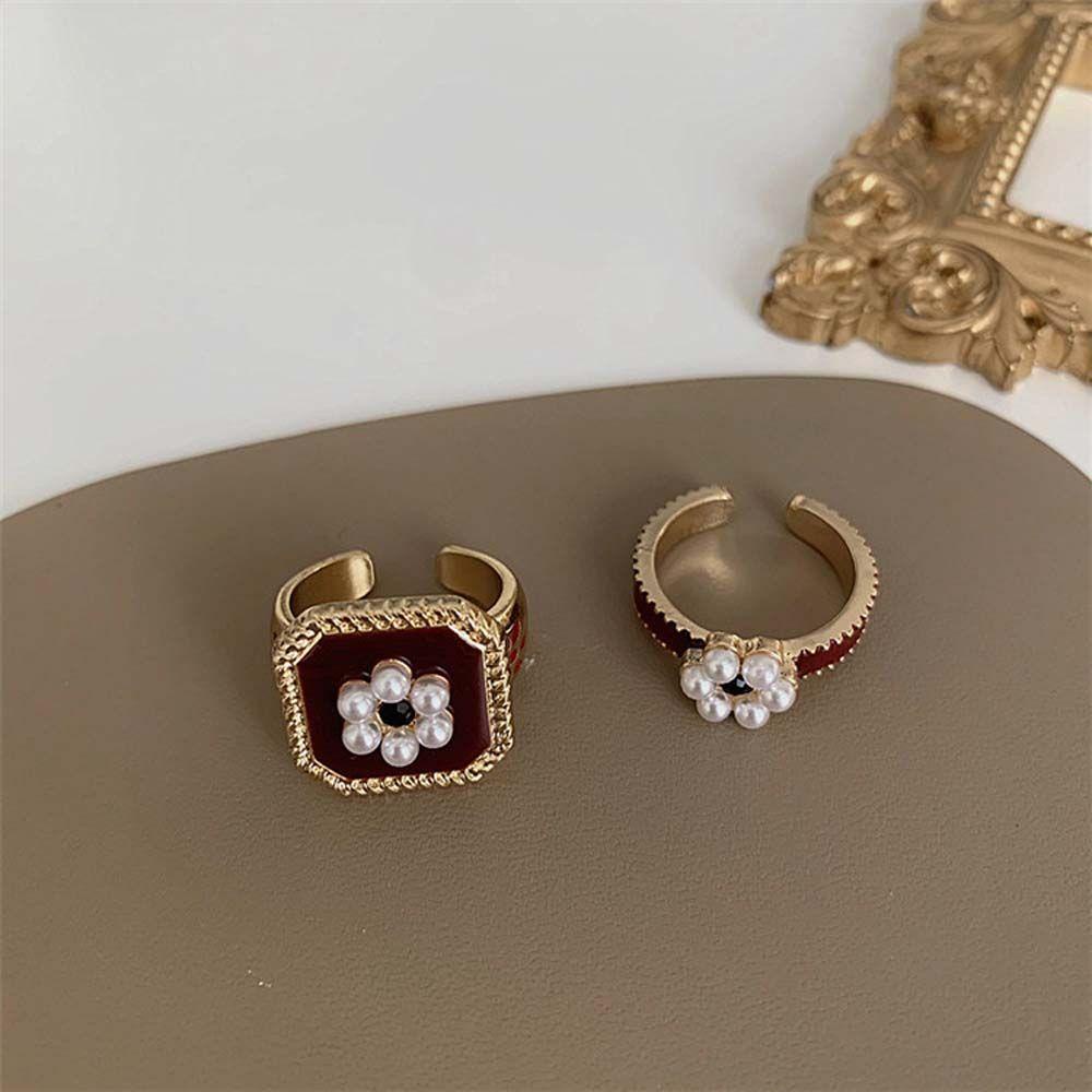 Nhẫn Hình Học Phong Cách Cổ Điển Thời Trang Cho Nữ