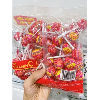 Kẹo Mút Chupa Chups Vị Dâu 10 Cây
